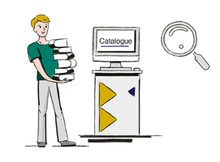 illustration searching and finding information