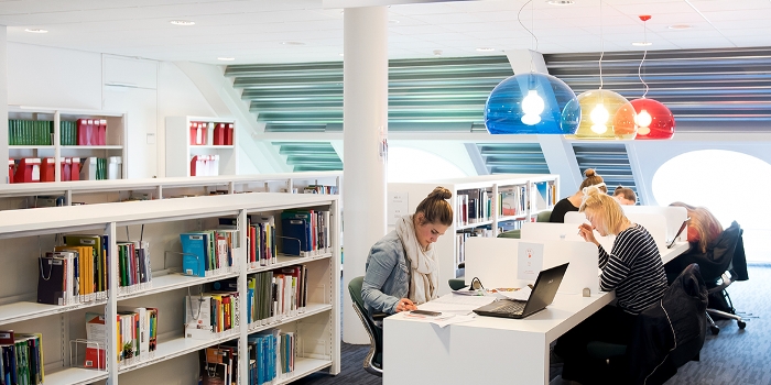 study spaces in Dr. Meurerhuis