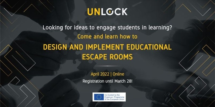 UNLOCK - online course for the use of escape rooms in education